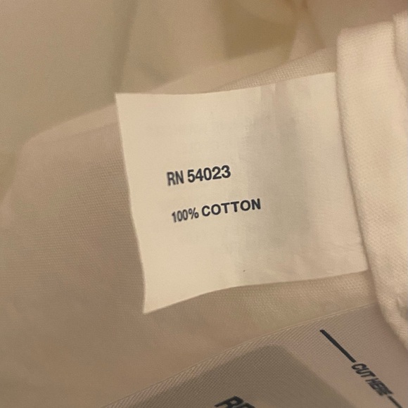 Gap classic white 100% cotton button up blouse size 14 - Picture 4 of 4